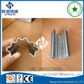 0.4mm thinkness galvanized steel oval tube